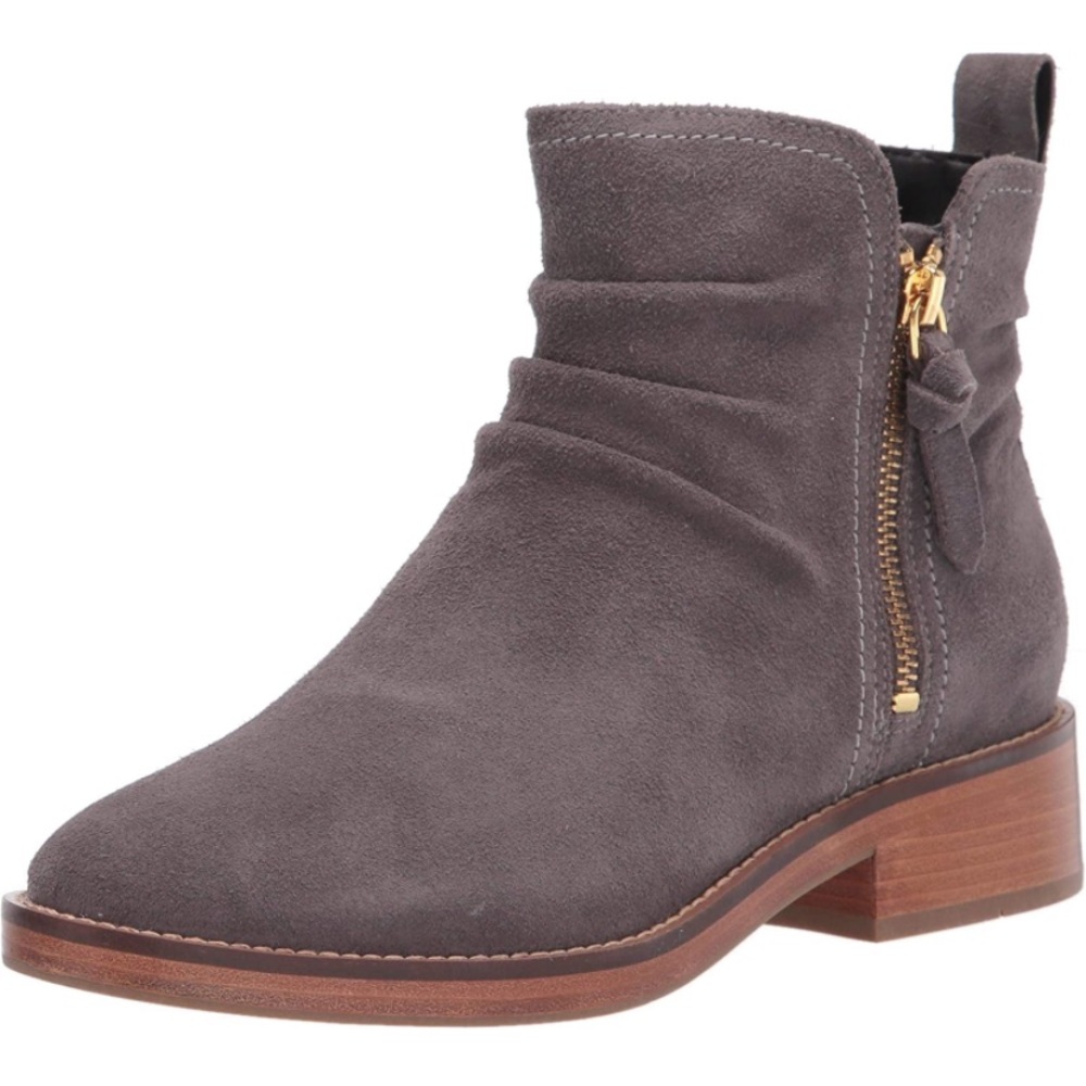 Cole Haan suede ankle bootie